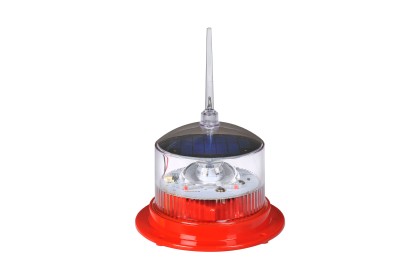 1-2 Mile Solar Marine Light - Red